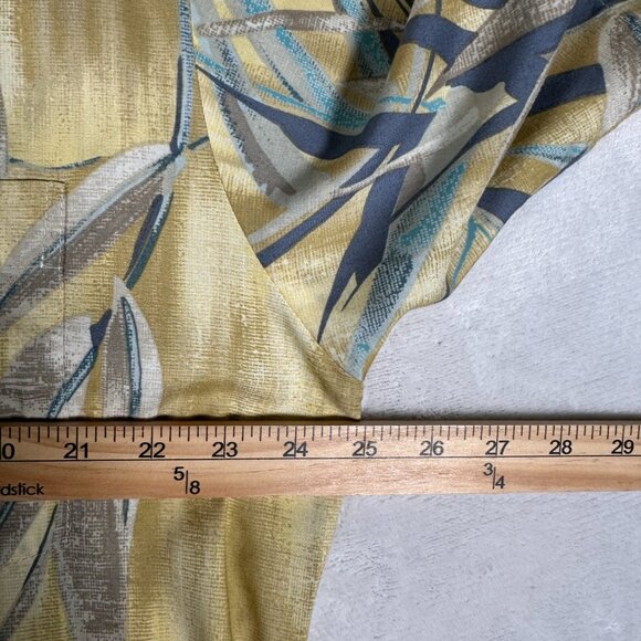 Tori Richard Hawaiian Shirt Men L Tropical Short Sleeve Single Pocket Made in US - Picture 5 of 9